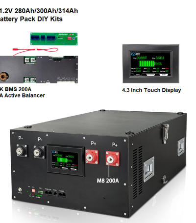 Ailibat 51.2V 280Ah 300Ah Rack Battery Pack DIY Kit