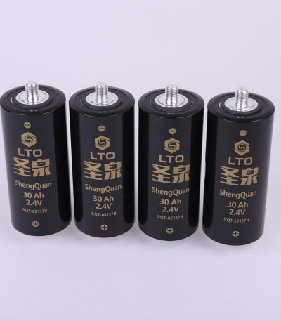 Shengquan 2.4V 30Ah LTO Cylinder Battery