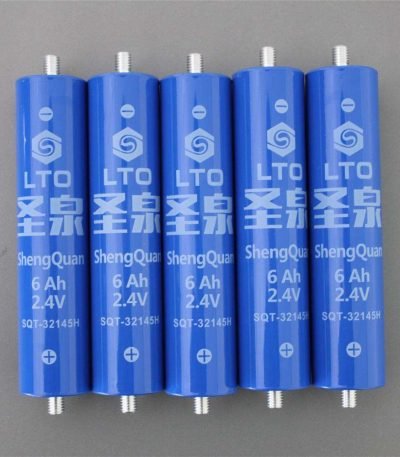 Shengquan 2.4V 6Ah LTO Cylinder Battery